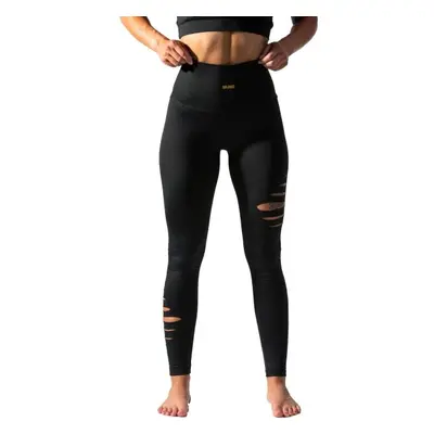 GOLDBEE AGÁTA TIGER TWO Női legging, fekete, méret