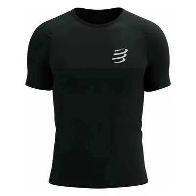 Compressport PERFORMANCE SS TSHIRT Férfi futófelső, fekete, méret