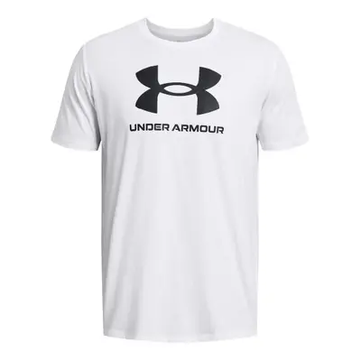 Under Armour SPORTSTYLE Férfi póló, fehér, méret