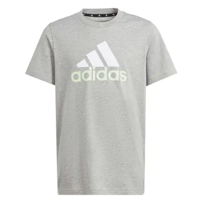 adidas BIG LOGO TEE Fiú póló, szürke, méret