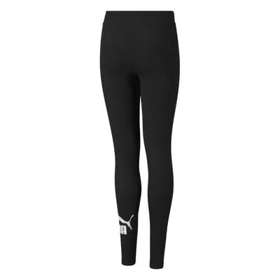 Puma ESS+LOGO LEGGINGS G Lány leggings, fekete, méret