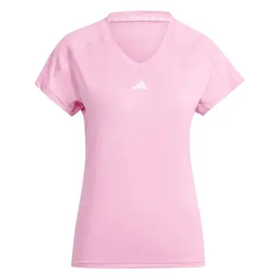 adidas TRAIN ESSENTIALS TEE Női edzőpóló, rózsaszín, méret