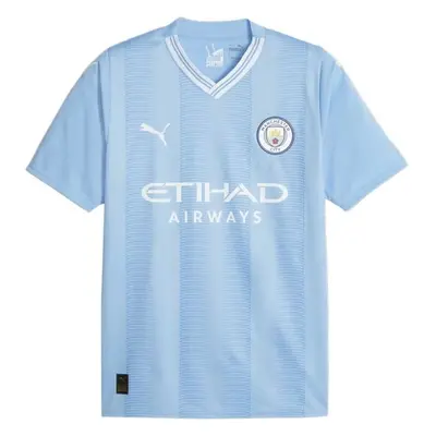 Puma MANCHESTER CITY FC HOME JERSEY Férfi futballmez, világoskék, méret