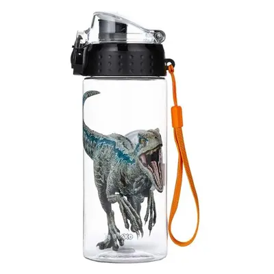 Oxybag JURASSIC WORLD ML Fiú műanyag ivópalack, átlátszó, méret