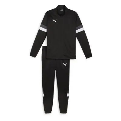 Puma TEAMRISE TRACKSUIT Férfi melegítő szett, fekete, méret