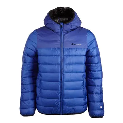 Champion RIPSTOP WOVEN HOODED JACKET Férfi télikabát, kék, méret