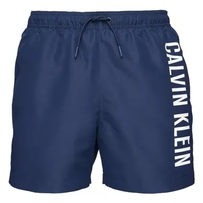 Calvin Klein MEDIUM DRAWSTRING Férfi úszónadrág, sötétkék, méret