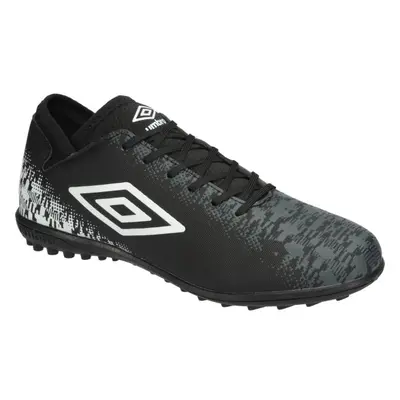 Umbro FORMATION II TF Férfi futballcipő műfüves pályára, fekete, méret 42.5