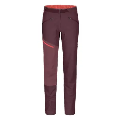 ORTOVOX BRENTA PANTS W Női outdoor nadrág, bordó, méret