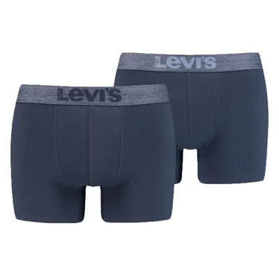 Levi's® BOXER BRIEF 2P Férfi boxeralsó, sötétkék, méret