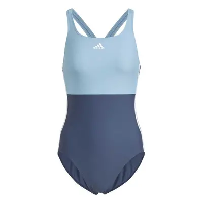 adidas SH3.RO COLORBLOCK 3S SWIMSUIT Női egyrészes fürdőruha, sötétkék, méret