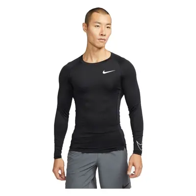 Nike NP DF TIGHT TOP LS Férfi hosszú ujjú felső, fekete, méret