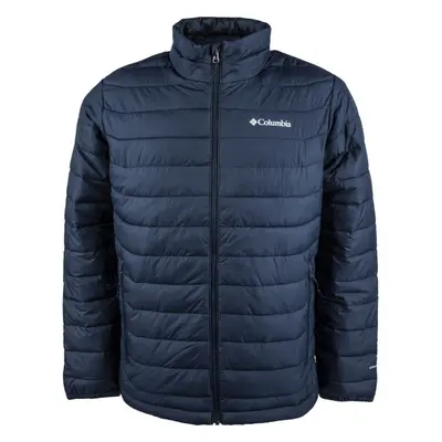 Columbia POWDER LITE JACKET Férfi télikabát, sötétkék, méret