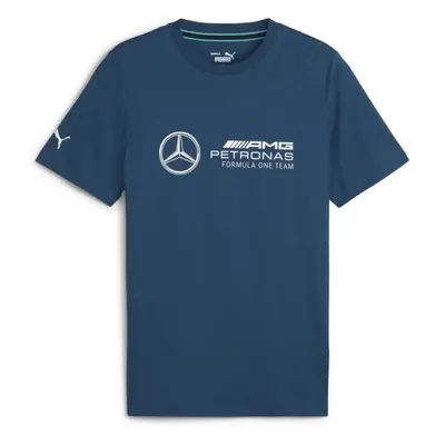 Puma MERCEDES-AMG PETRONAS F1 ESSENTIALS LOGO TEE Férfi póló, kék, méret