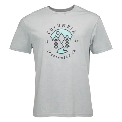 Columbia RAPID RIDGE GRAPHIC TEE Férfi póló, szürke, méret