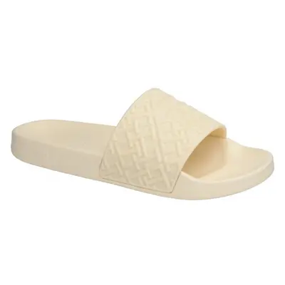 Tommy Hilfiger MONOGRAM POOL SLIDE Női papucs, sárga, méret