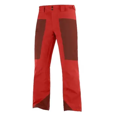 Salomon BRILLIANT PANT Férfi sínadrág, piros, méret