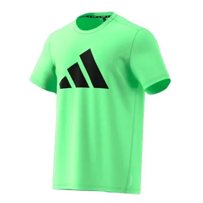 adidas RUN IT T-SHIRT Férfi futópóló, zöld, méret