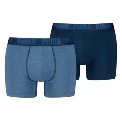 Puma MEN EVERYDAY BASIC BOXER 2P Férfi bokszeralsó, kék, méret