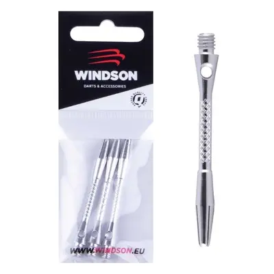 Windson ALU SHAFT SHORT KS Alumínium darts szár készlet, ezüst, méret