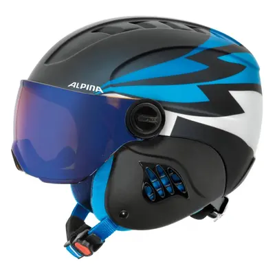 Alpina Sports CARAT LE VISOR HM PERIWINKLE Gyerek sísisak, fekete, méret