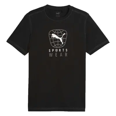 Puma BETTER SPORTSWEAR TEE Férfi póló, fekete, méret