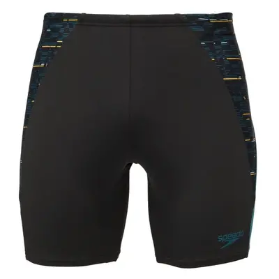 Speedo END+MAX SPLICE MID JAMMER Férfi fürdőnadrág, fekete, méret