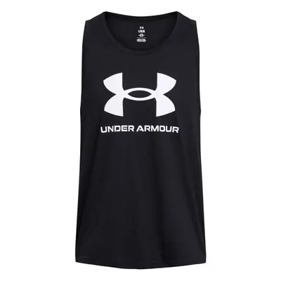 Under Armour SPORTSTYLE Férfi ujjatlan felső, fekete, méret