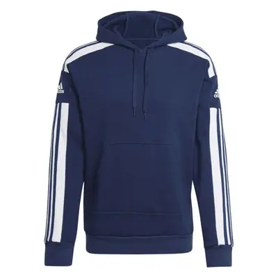 adidas SQ21 SW HOOD Férfi futball pulóver, sötétkék, méret