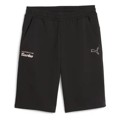 Puma PORSCHE LEGACY ESSENTIALS SHORTS Férfi rövidnadrág, fekete, méret