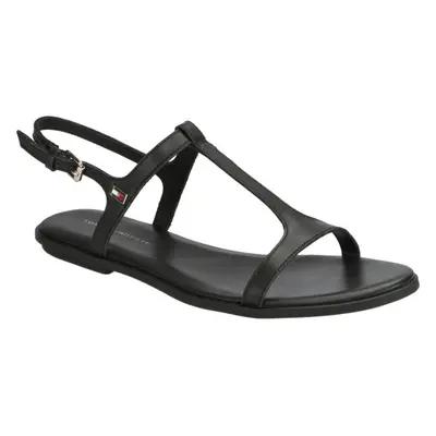 Tommy Hilfiger TH FLAT SANDAL Női szandál, fekete, méret