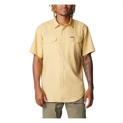 Columbia UNTILIZER™ II SOLID SHORT SLEEVE SHIRT Férfi ing, bézs, méret