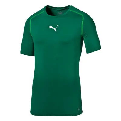 Puma LIGA BASELAYER TEE SS Férfi funkcionális póló, zöld, méret