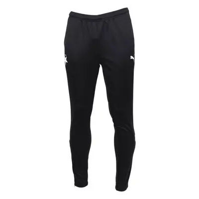 Puma TEAMRISE POLY TRAINING PANTS Férfi futball melegítőnadrág, fekete, méret