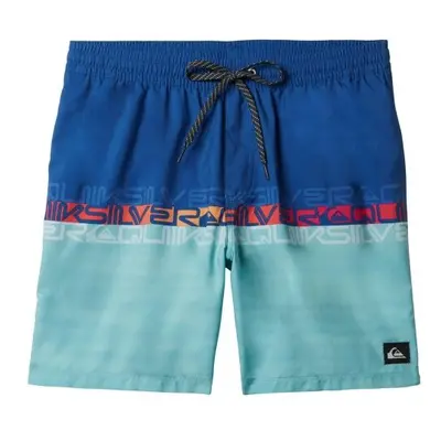 Quiksilver EVERYDAY WORDBLOCK VOLLEY Férfi fürdőnadrág, kék, méret