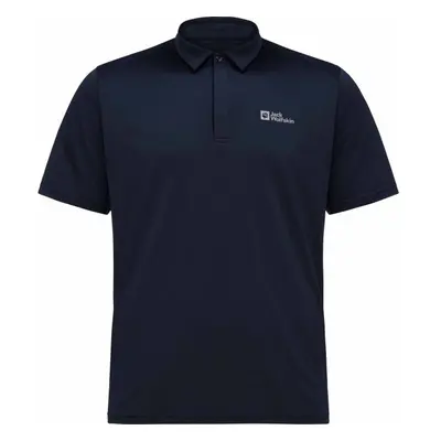 Jack Wolfskin DELGAMI POLO Férfi pólóing, sötétkék, méret