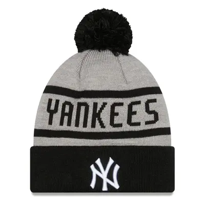 New Era MLB JAKE CUFF BEANIE NEW YORK YANKEES Téli sapka, szürke, méret