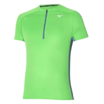 Mizuno TRAIL DRYAEROFLOW HZ TEE Férfi futópóló, világoszöld, méret