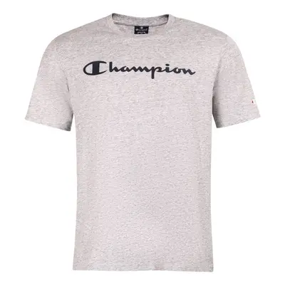 Champion CREWNECK LOGO T-SHIRT Férfi póló, szürke, méret