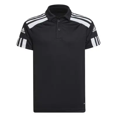 adidas SQUADRA POLO Fiús futballmez, fekete, méret