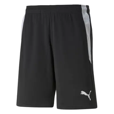 Puma TEAM LIGA TRAINING SHORTS Férfi futball rövidnadrág, fekete, méret