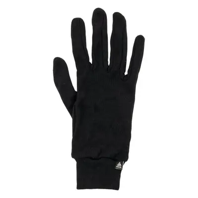 Odlo GLOVES ACTIVE WARM ECO Kesztyű, fekete, méret