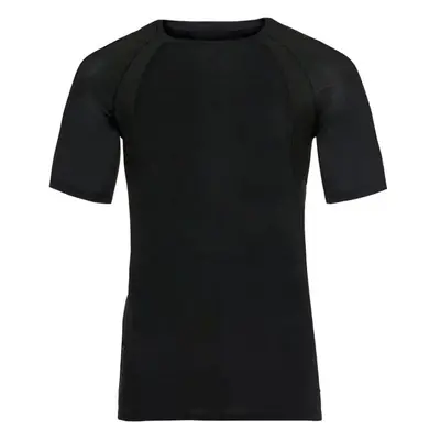 Odlo CREW NECK S/S ACTIVESPINE Férfi póló futáshoz, fekete, méret