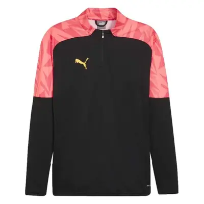 Puma INDIVIDUALFINAL 1/4 ZIP TRAINING TOP Férfi pulóver, fekete, méret