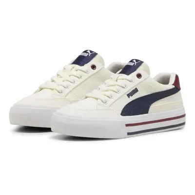 Puma COURT CLASSIC VULC FS JR Gyerek sportos cipő, bézs, méret 38.5