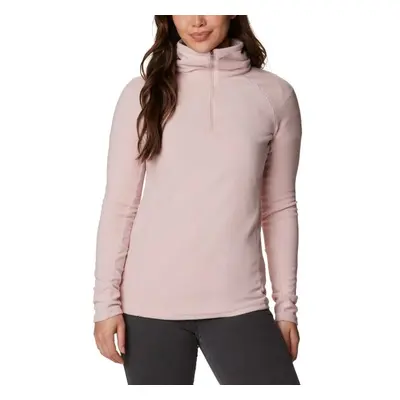 Columbia GLACIAL IV HALF ZIP Női outdoor pulóver, rózsaszín, méret