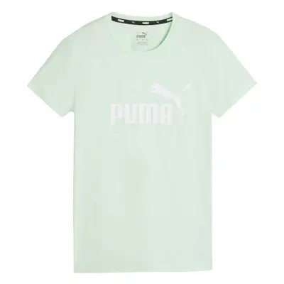 Puma ESS LOGO TEE Női póló, világoszöld, méret