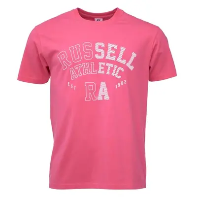 Russell Athletic T-SHIRT RA Férfi póló, rózsaszín, méret