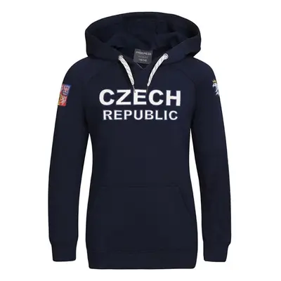 Střída CZECH HOODY JR Gyerek pulóver, sötétkék, méret