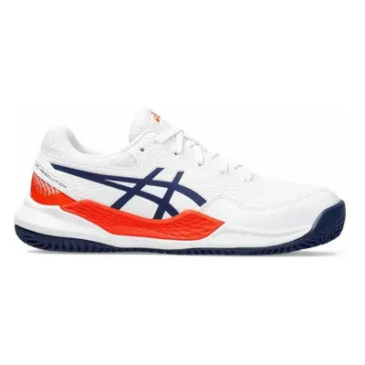 ASICS GEL-RESOLUTION GS CLAY Gyerek teremcipő, fehér, méret